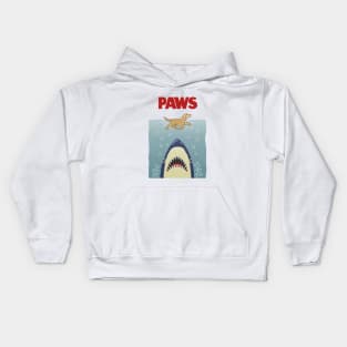 Paws on the Water Kids Hoodie